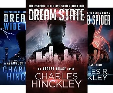 <span class='book-title'>August Chase, The Psychic Detective Series</span> <br/> Charles R. Hinckley